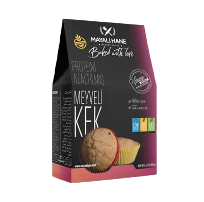 Mayalı Hane Düşük Proteinli ve Glutensiz Meyveli Kek