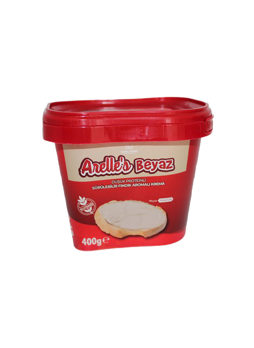 Mayalı Hane Arelle's Beyaz Sürülebilir Fındık Aromalı Krema