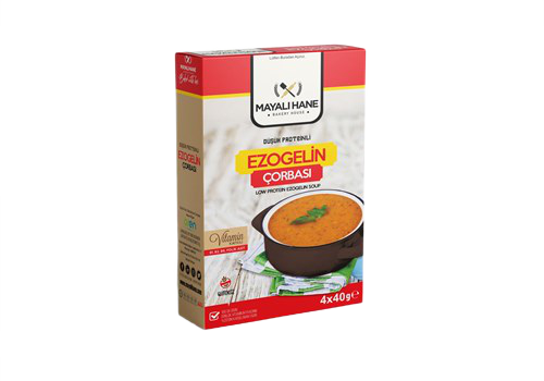Mayalı Hane Düşük Proteinli Ezogelin Çorbası