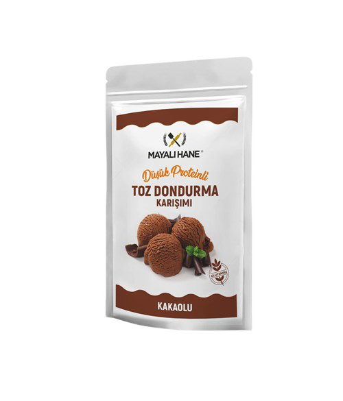 Mayalı Hane Düşük Proteinli Kakaolu Toz Dondurma Karışımı